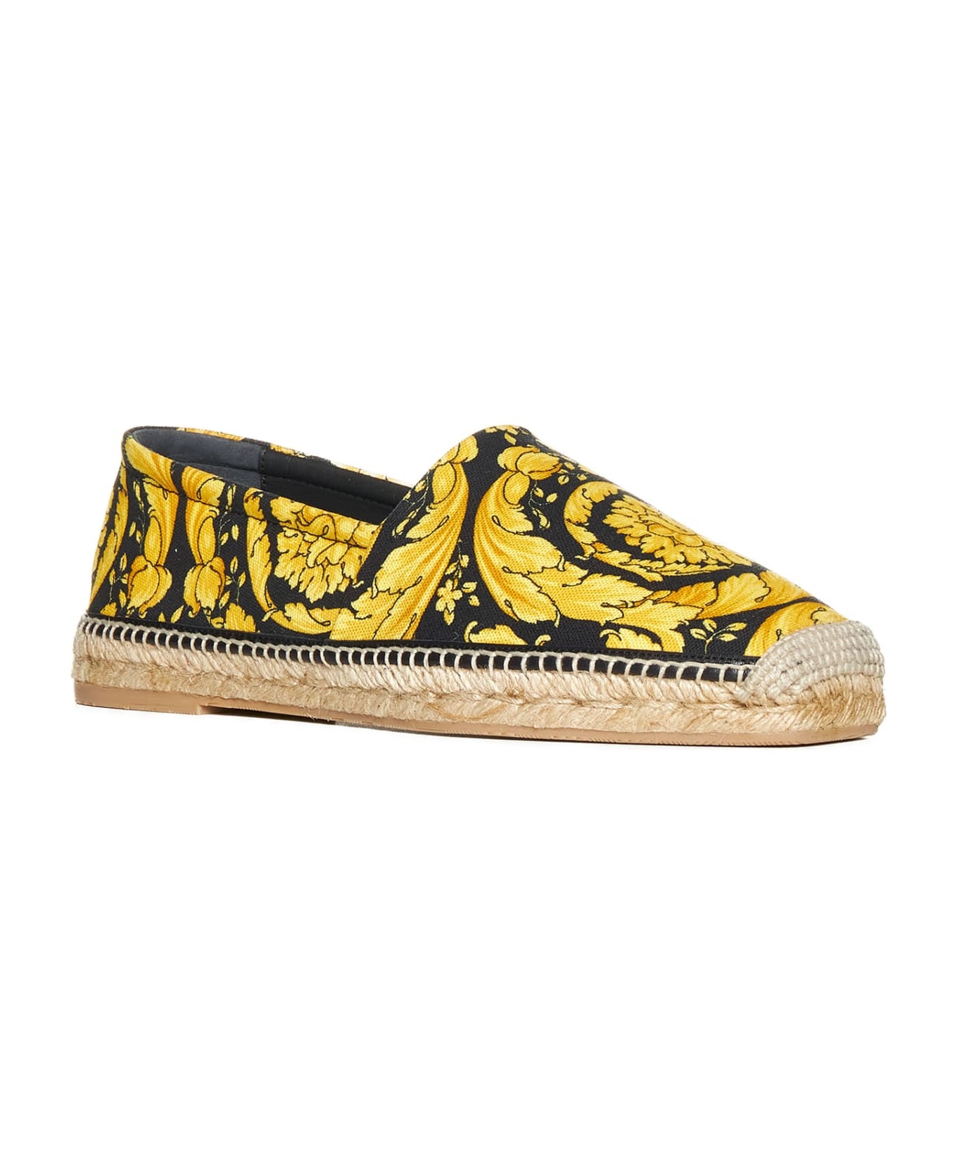 Espadrilles With Baroque Print - 2