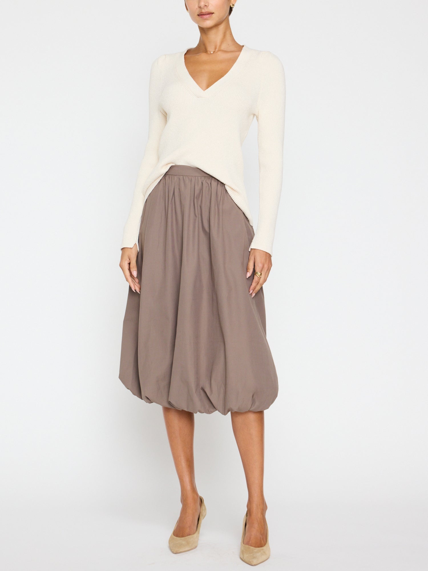 The Nora V-Neck Sweater - 7