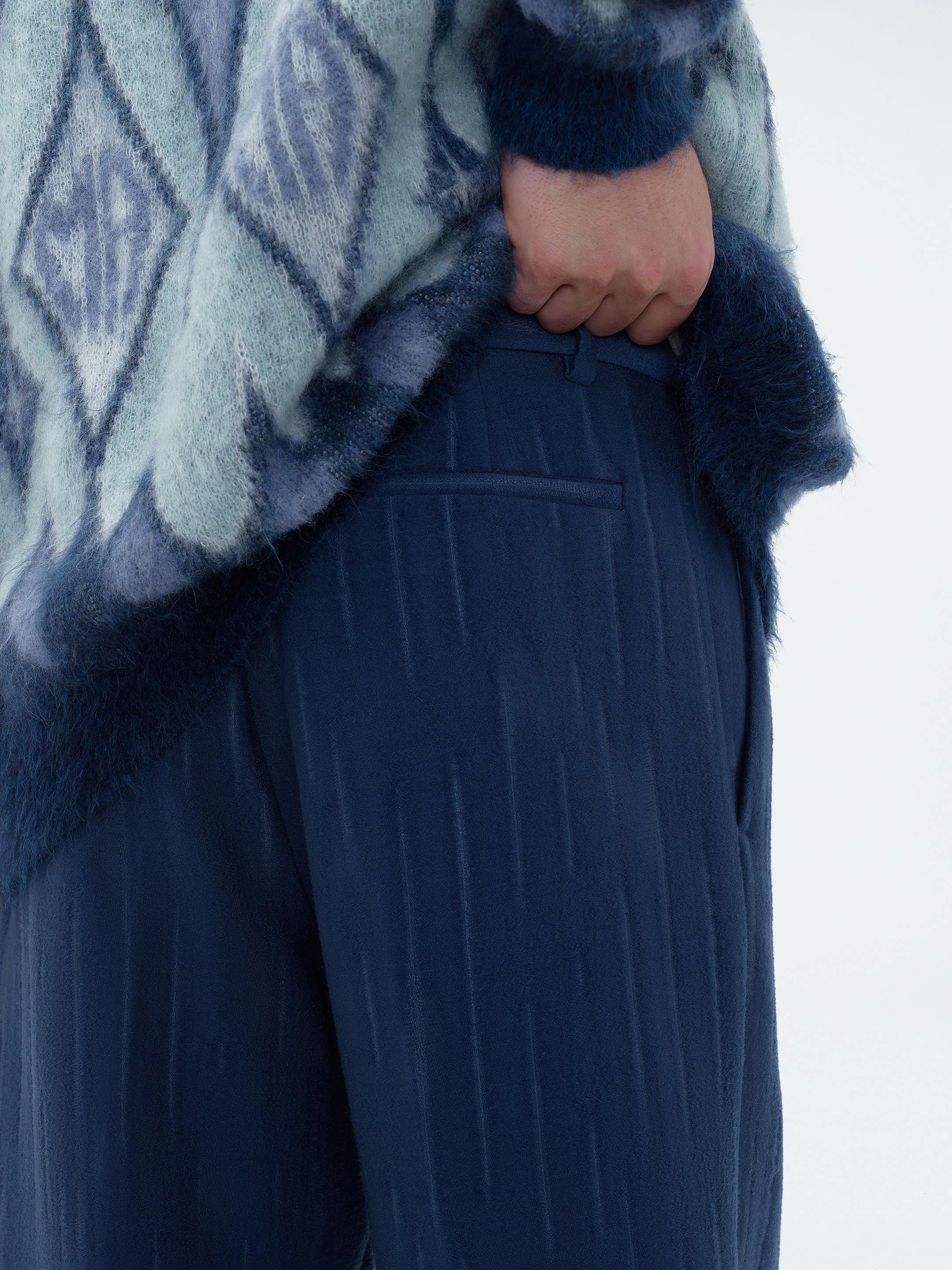 DOUBLE PLEAT TROUSER - 7