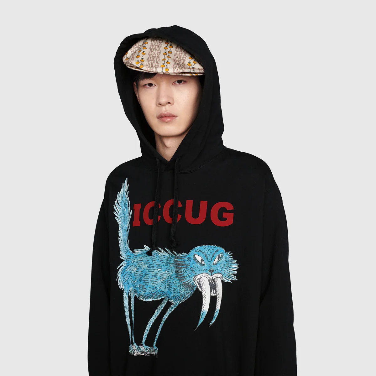 Sweatshirt with ICCUG animal print by Freya Hartas - 5