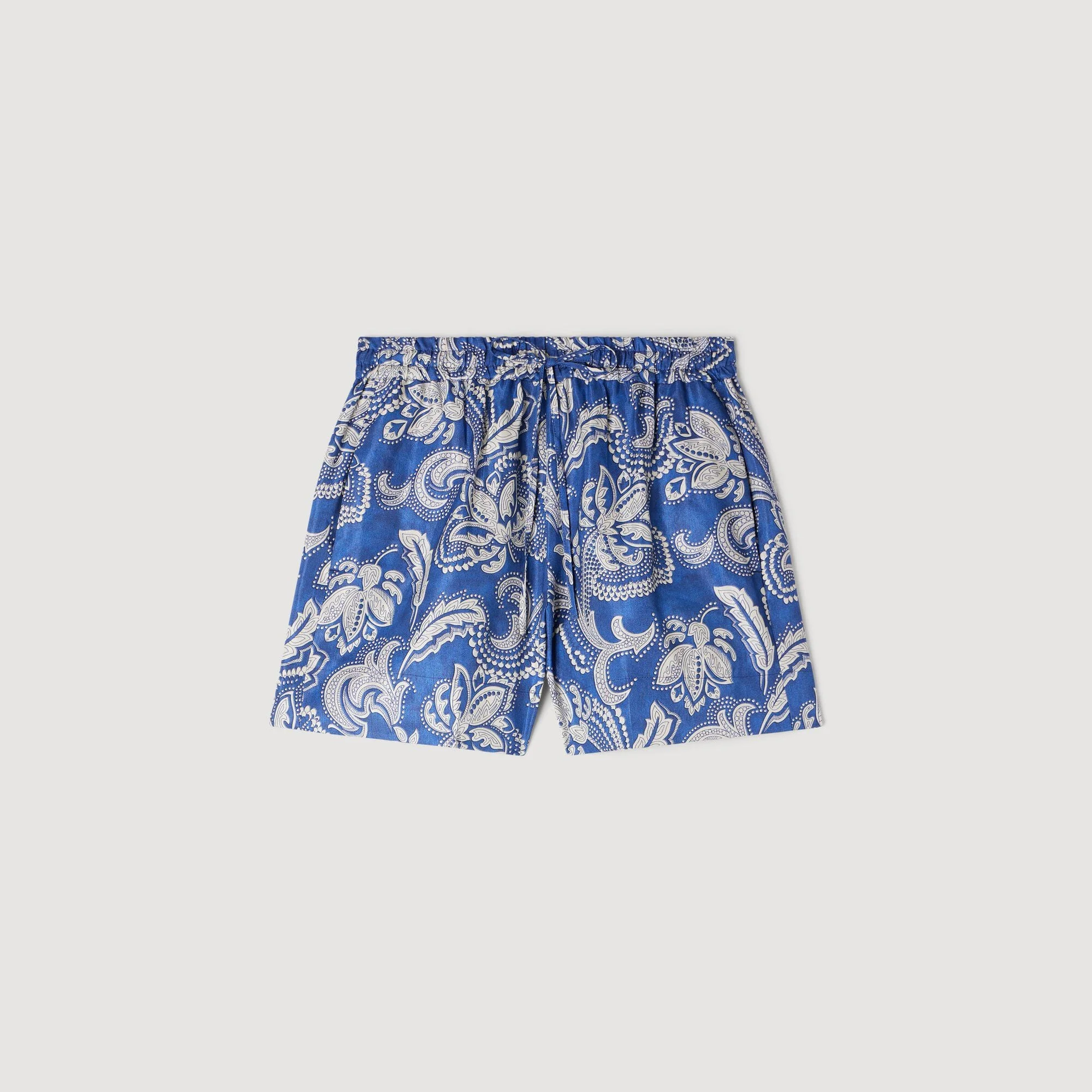 FLORAL PRINT SHORTS - 1