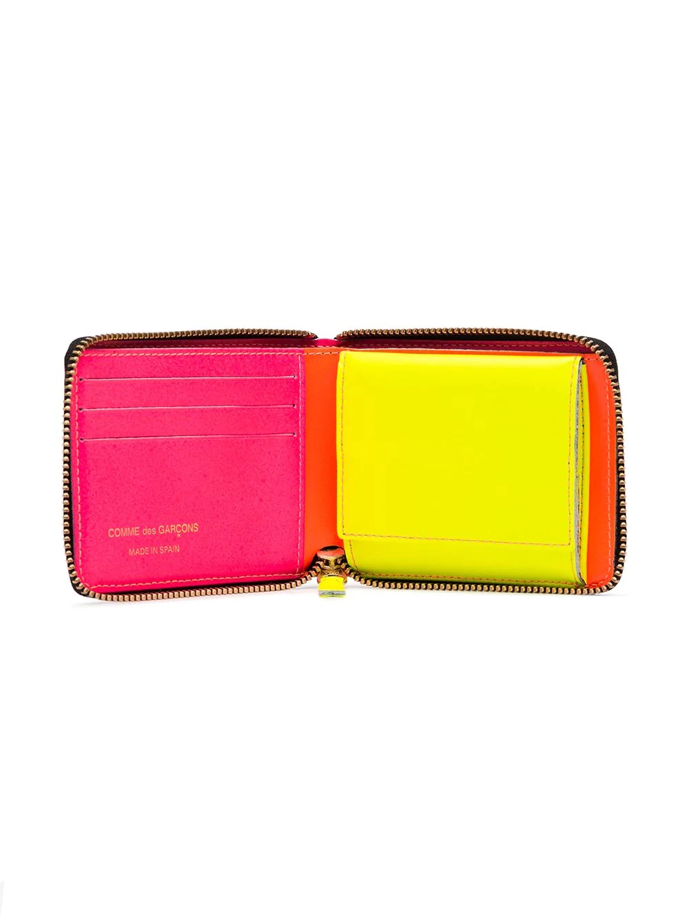 orange Zipped Wallet - 3