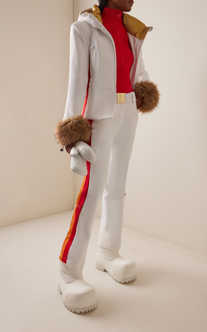 GOLDBERGH Roccia Stretch-Nylon Ski Pants white outlook