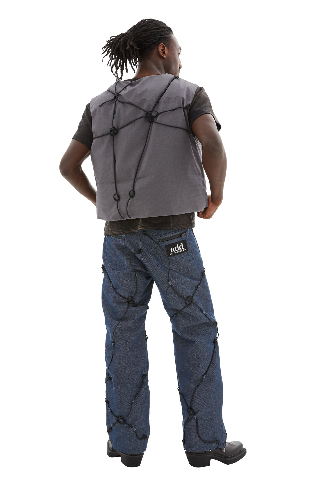 PADDED PANTS (BLUE) - 4