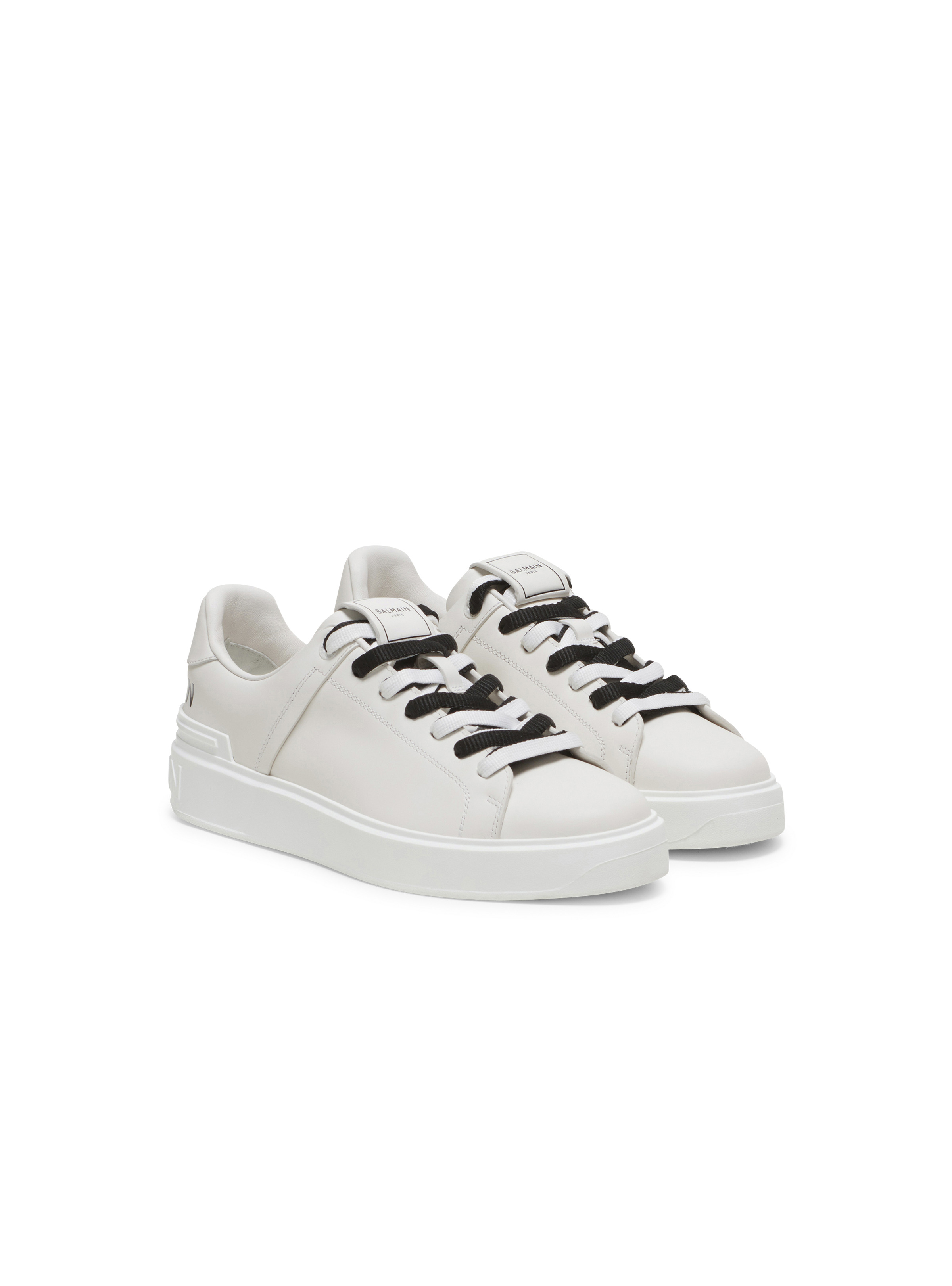 B-Court smooth leather trainers - 2