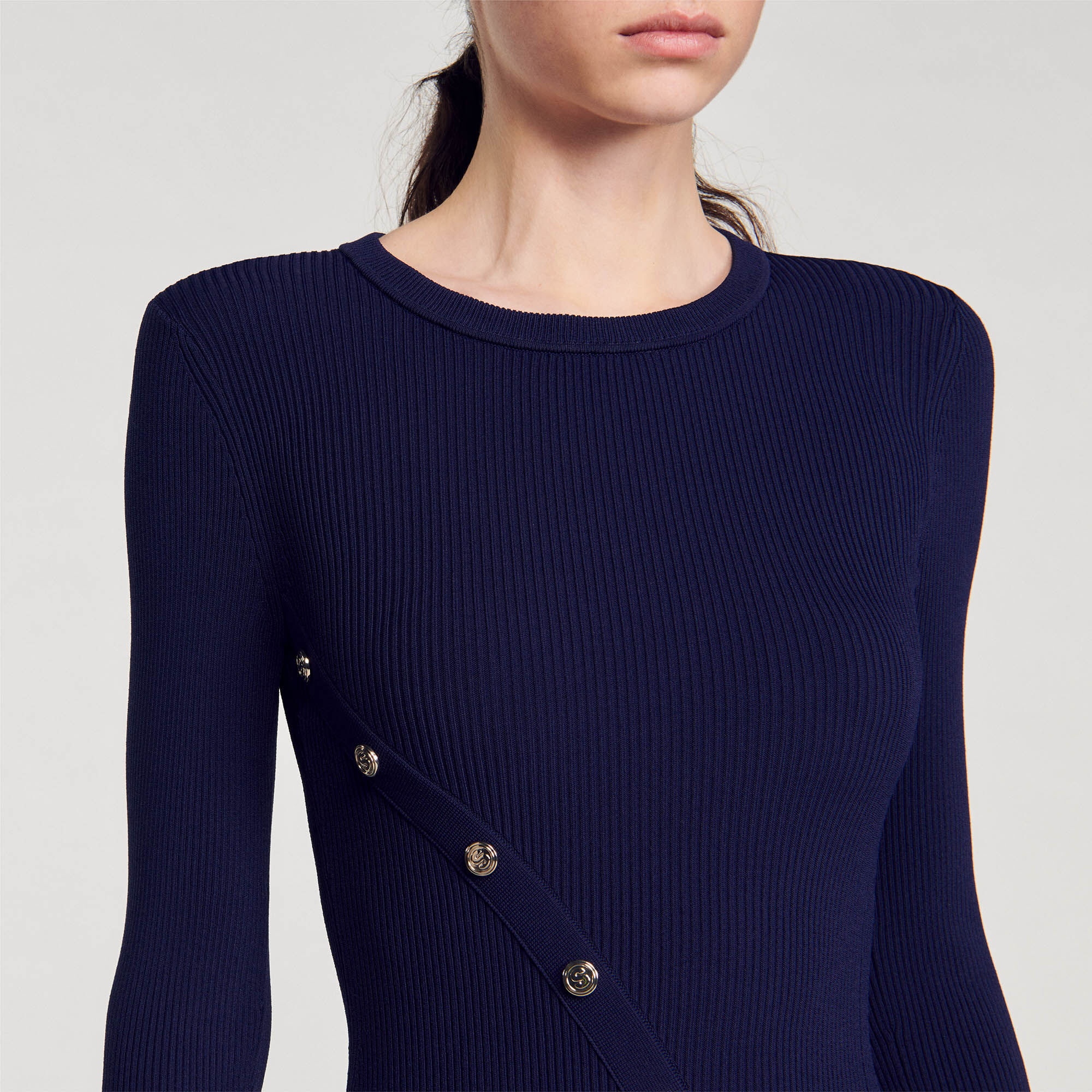 KNIT MIDI DRESS - 4