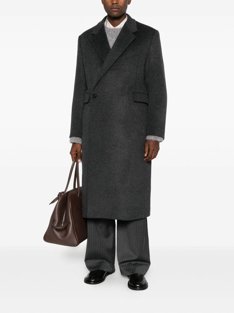 Tonywack wool-blend buttoned coat outlook