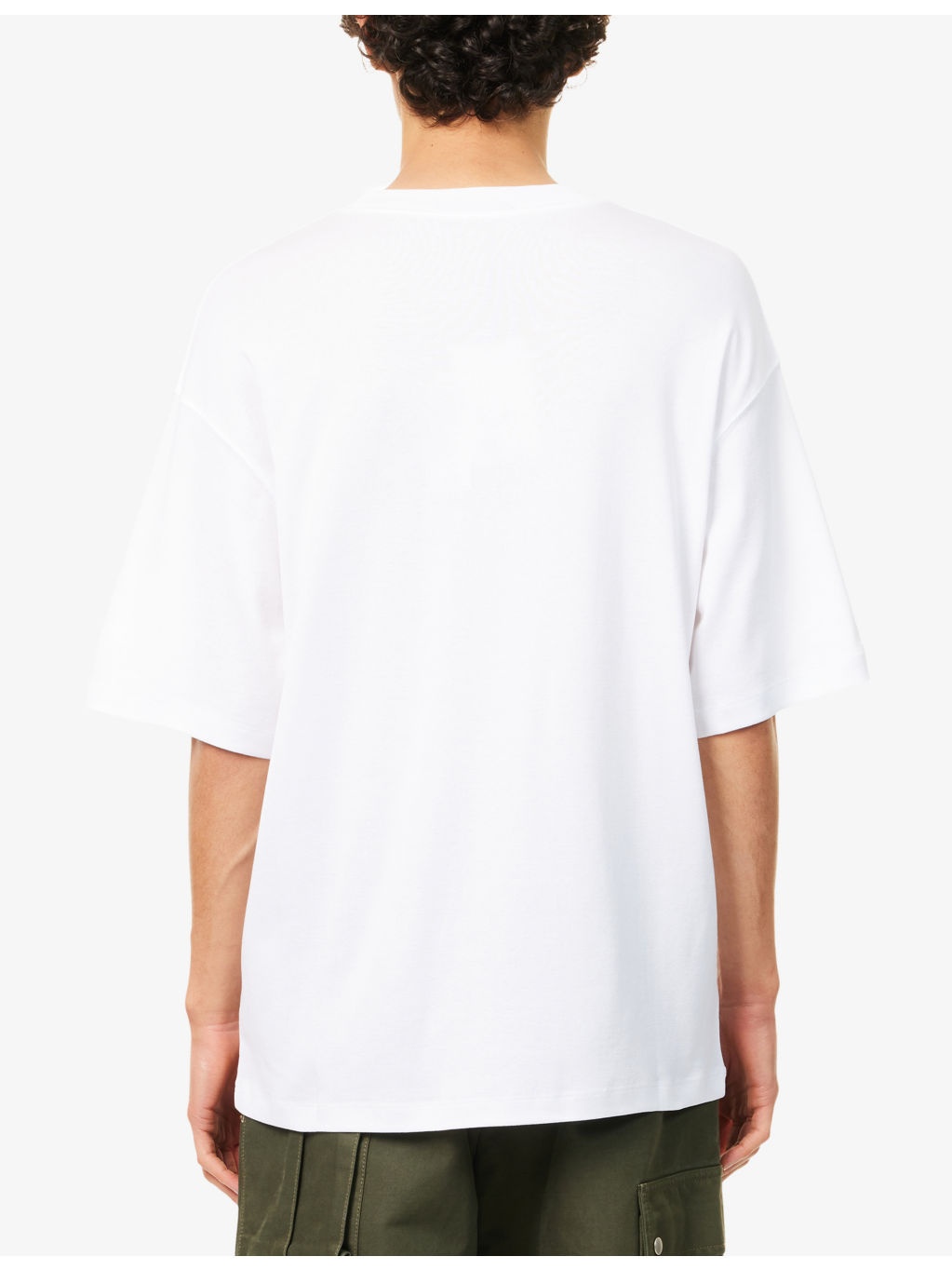 Stazione Brand-Patch Cotton-Jersey T-Shirt - 4