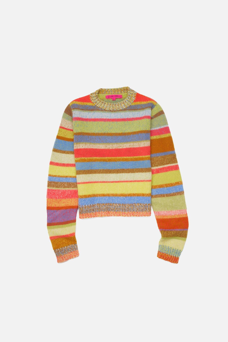 STRIPE SUPER SOFT WOMEN'S CREW 1