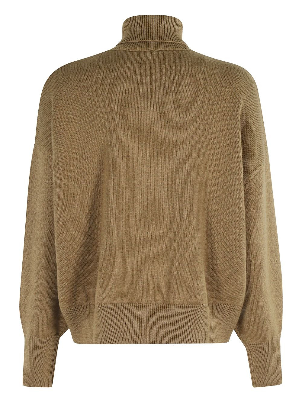 turtleneck logo-embroidered sweater - 2