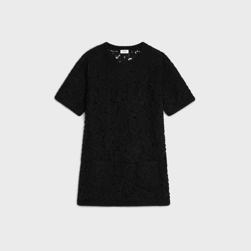 mini dress in triomphe cornelly wool 1