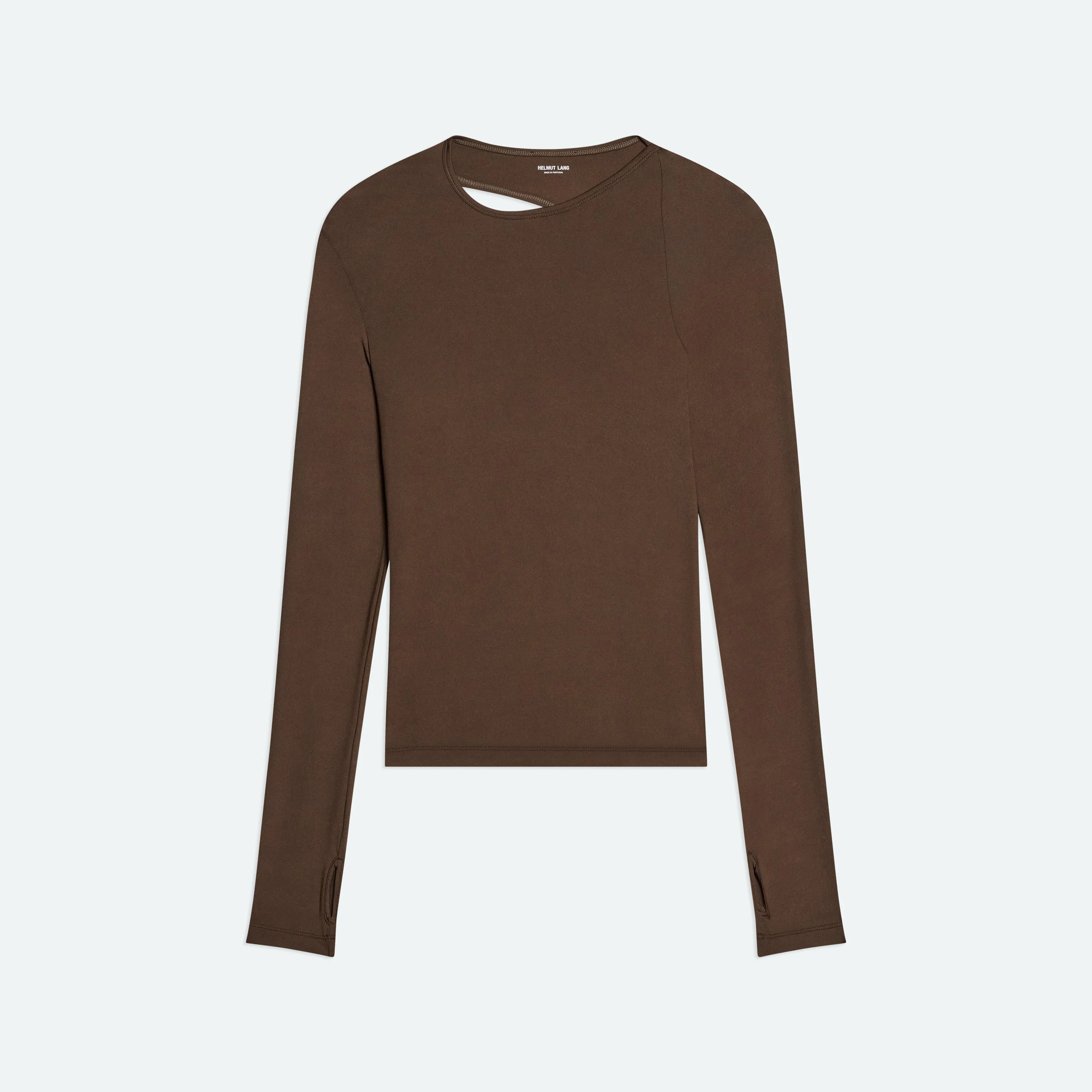 ASYMMETRIC LONG-SLEEVE TOP - 1