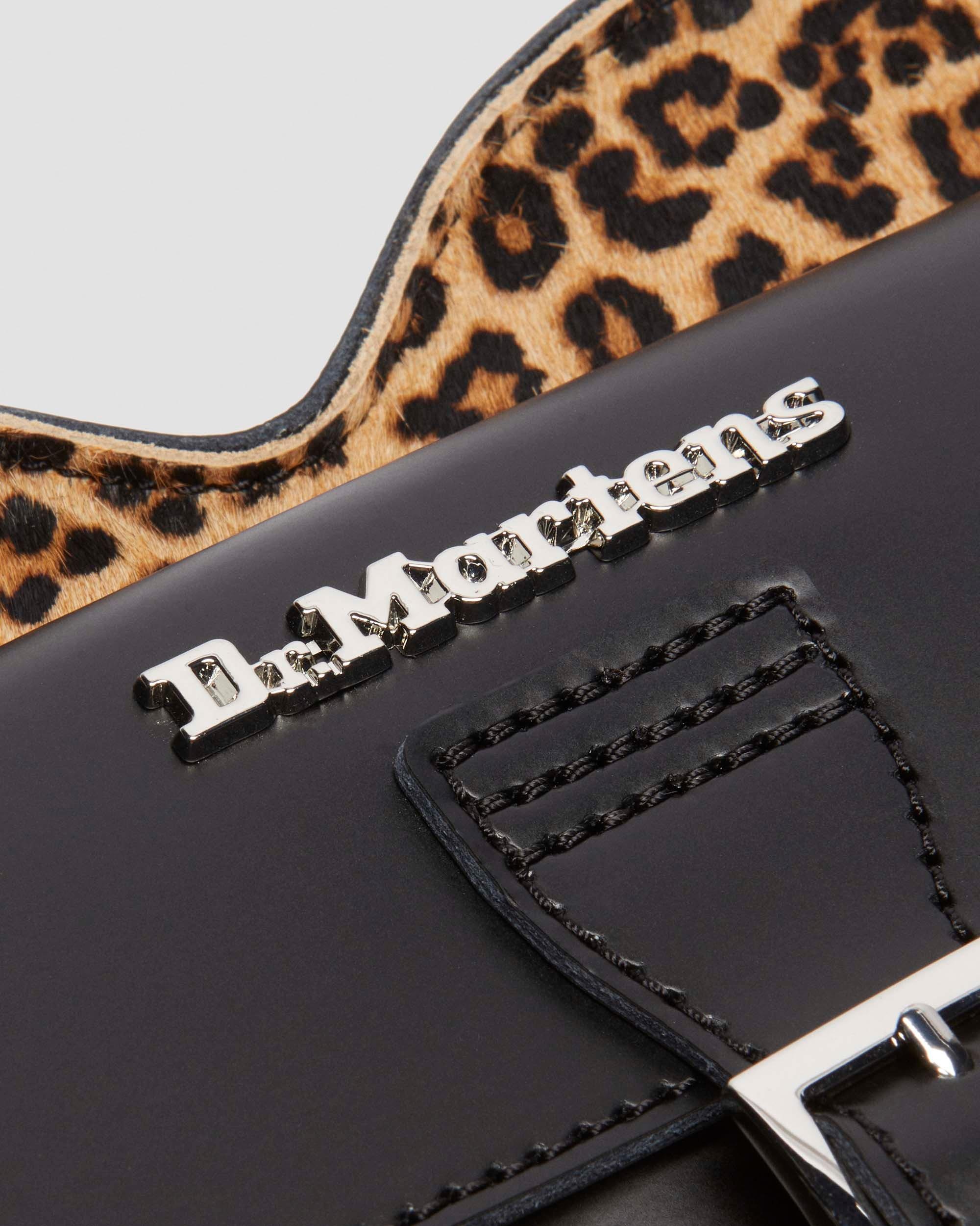 Heart Bag Leopard Kiev Leather Backpack - 7