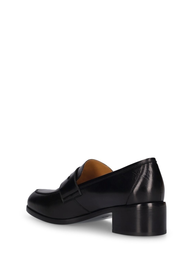 45mm Vera leather loafers - 4