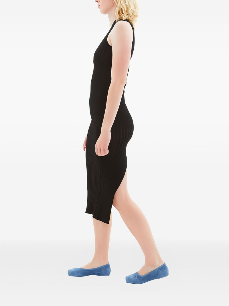 Marni ribbed midi dress outlook