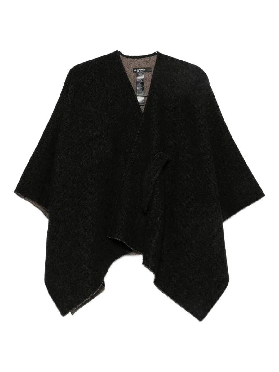 Emporio Armani Wool Cape - 1