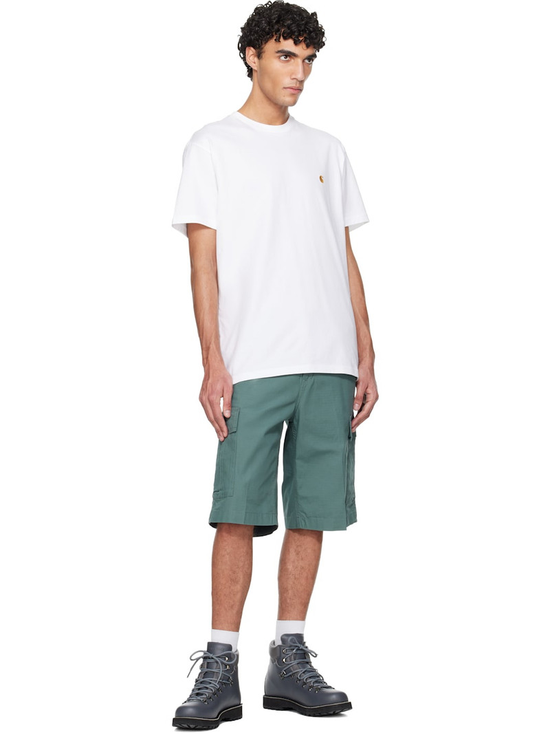Carhartt Green Regular Cargo Shorts outlook