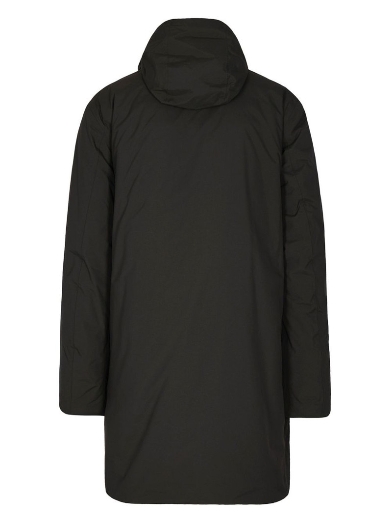K-WAY hooded long-sleeves coat outlook