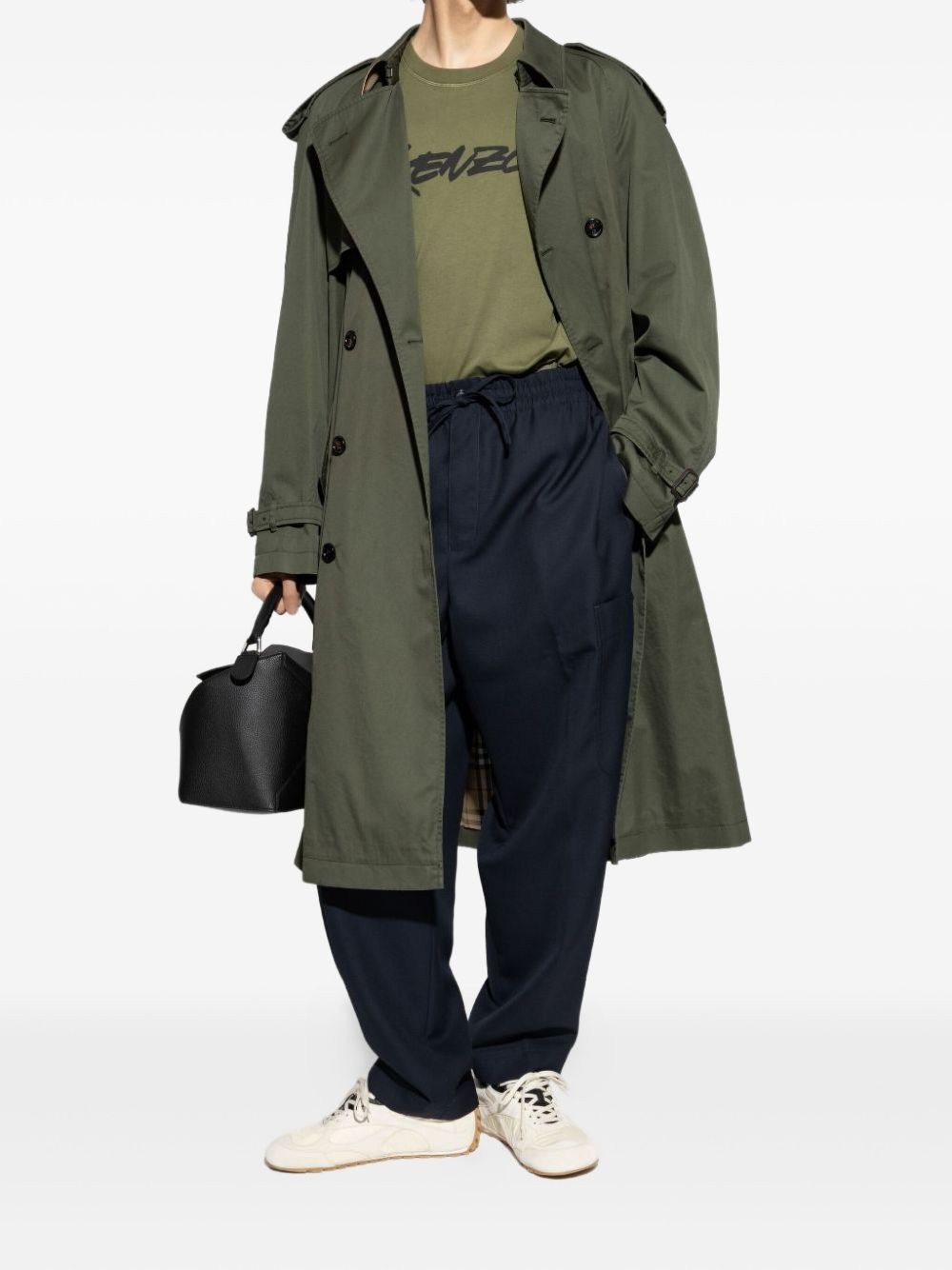 drawstring tapered trousers - 2