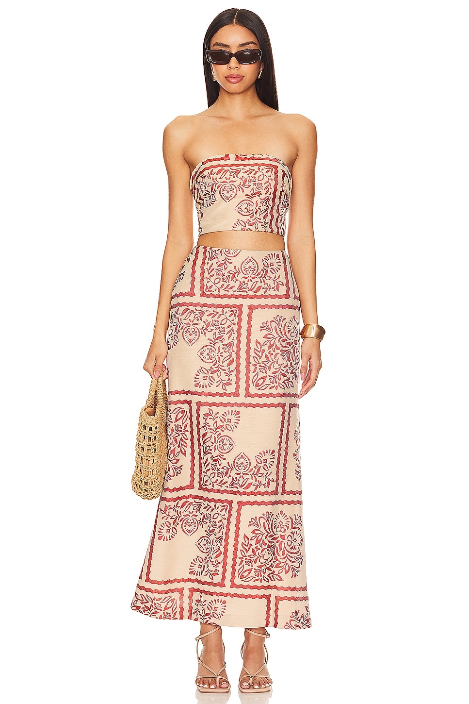 Palm Bliss Maxi Skirt - 4
