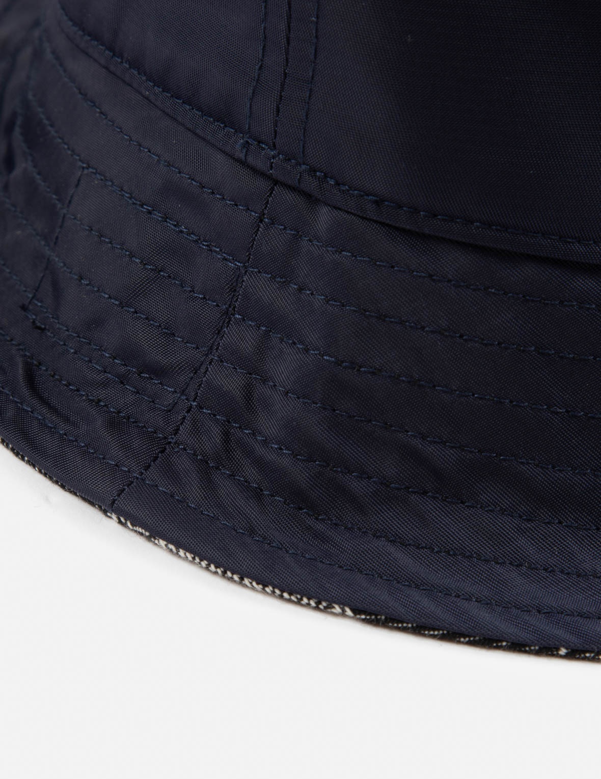SEAGULL AND KAMON JACQUARD REVERSIBLE BUCKET HAT - 13