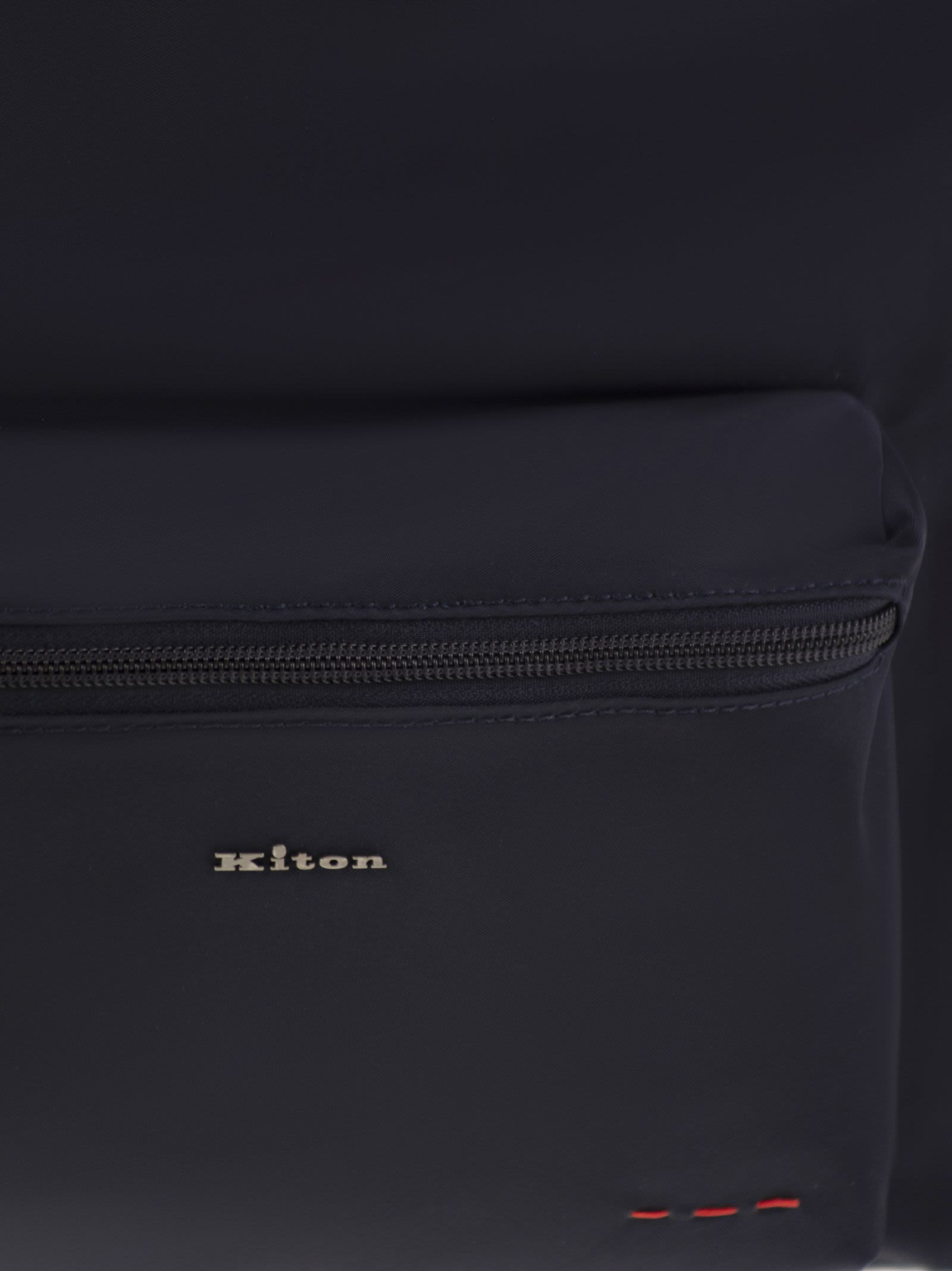 KITON - Kiton Men Technical Fabric Backpack With Logo - 5