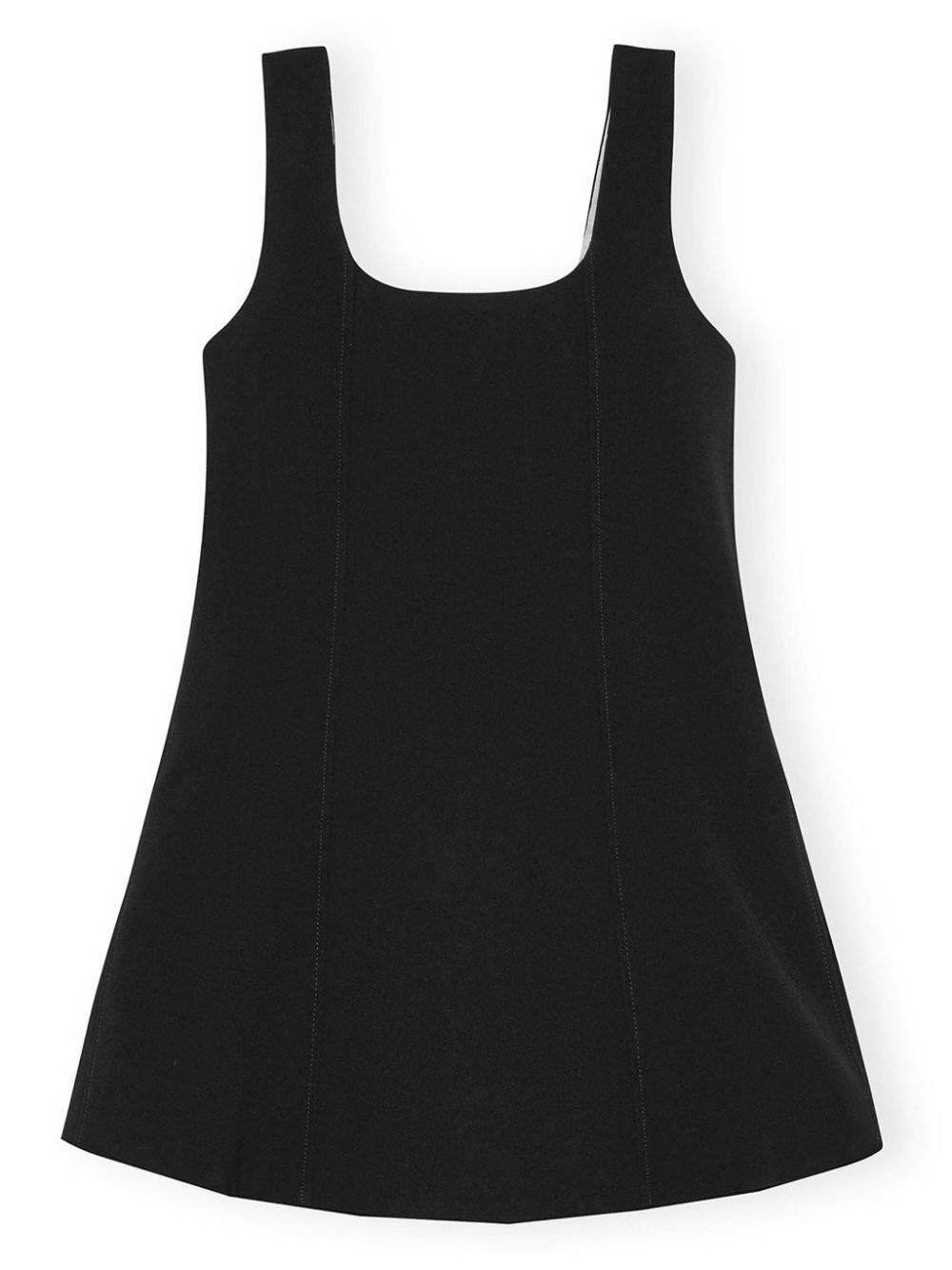 Bonded crepe mini dress - 5