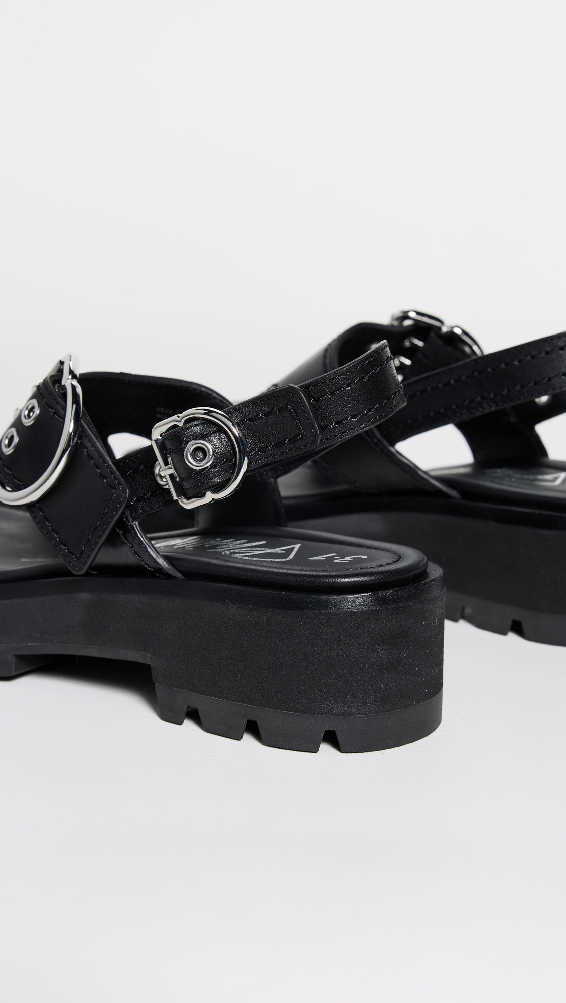 Z-Strap Lug Sole Sandals - 3