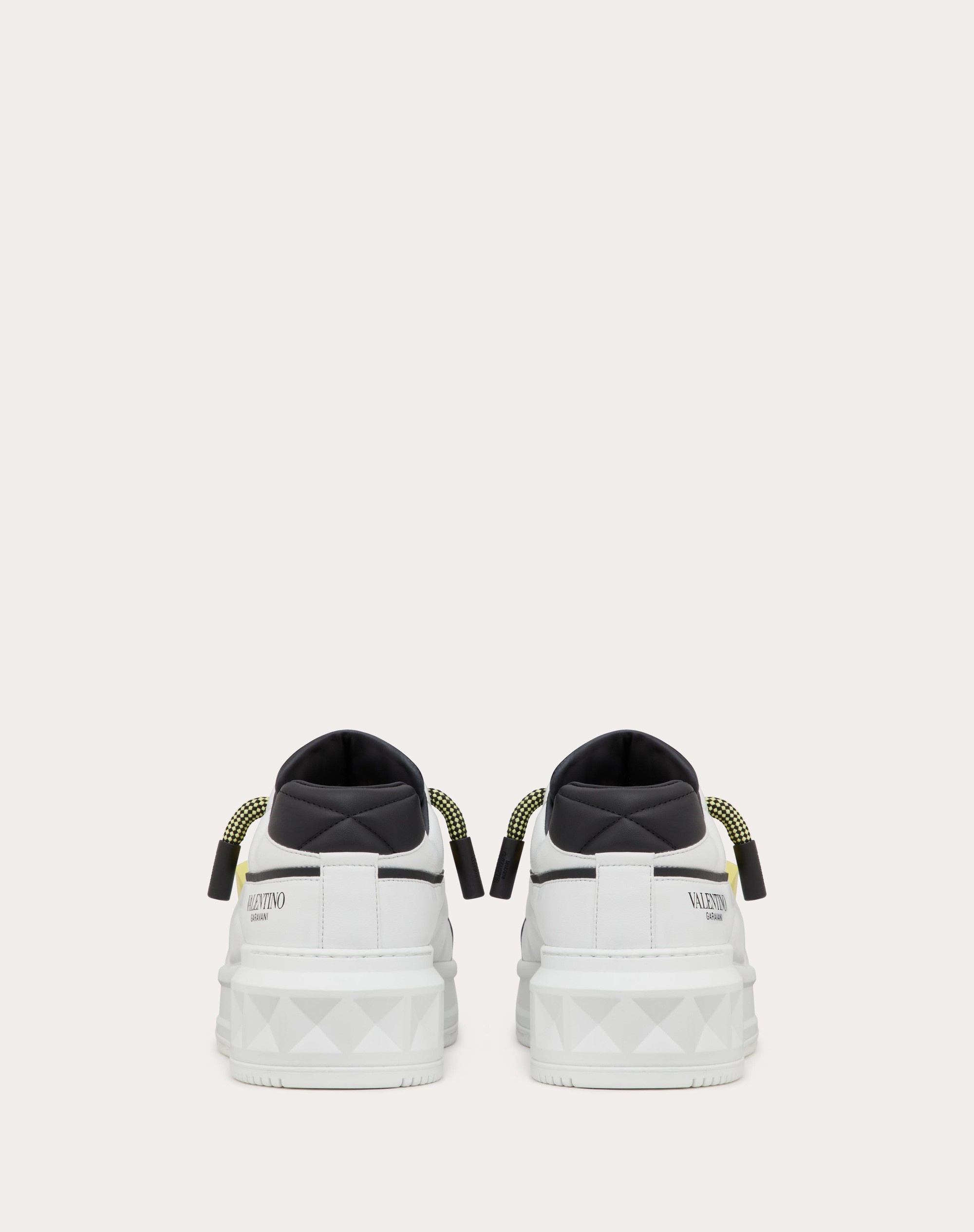 ONE STUD XL NAPPA LEATHER LOW-TOP SNEAKER - 3