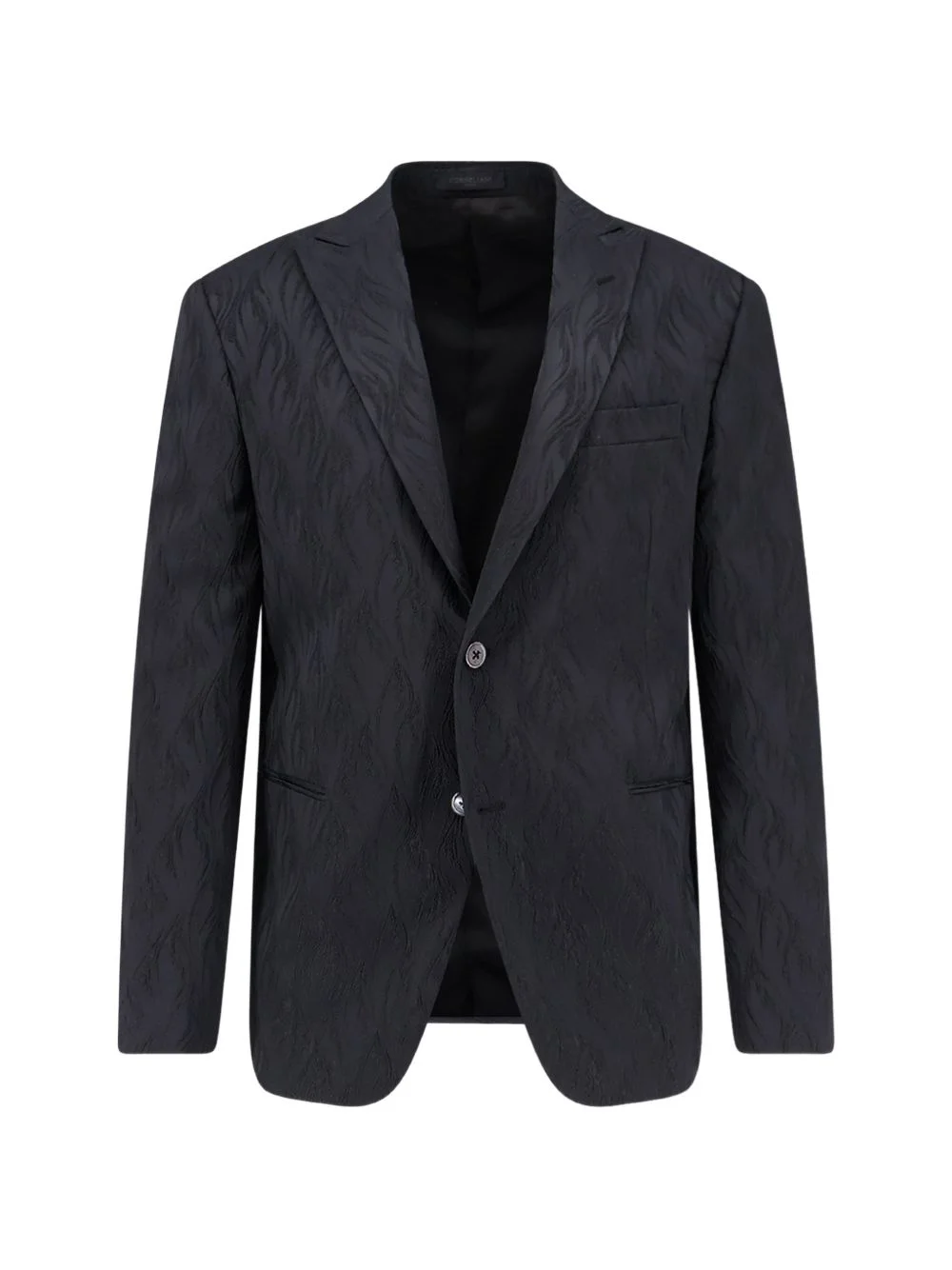 peak-lapel single-breasted blazer - 1