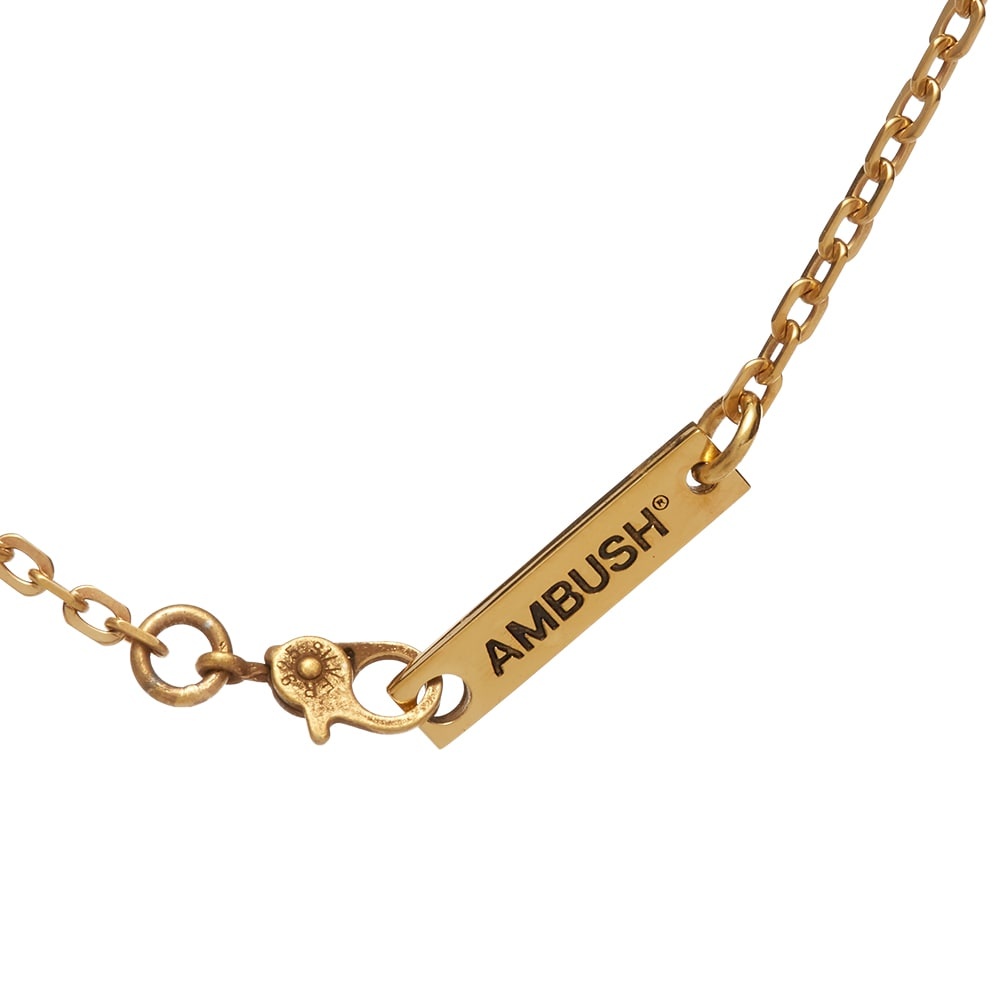 Ambush Feather Charm Necklace - 3