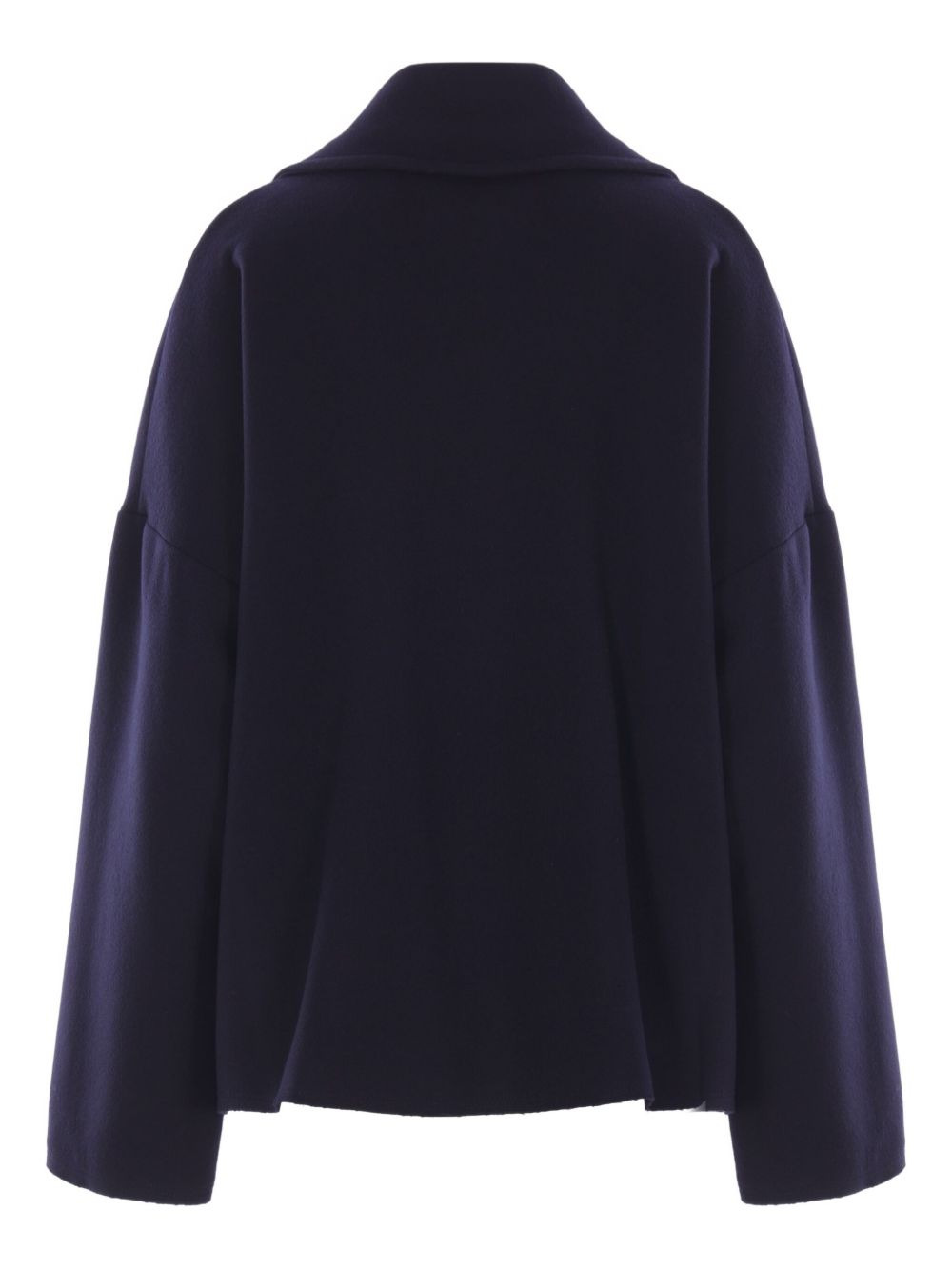 lapel-detail wool jacket - 2