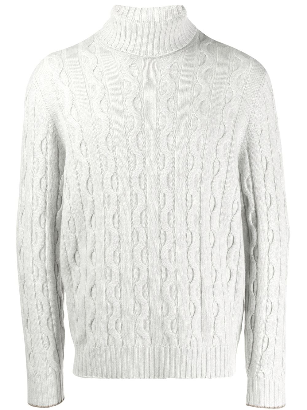 cable-knit jumper - 1