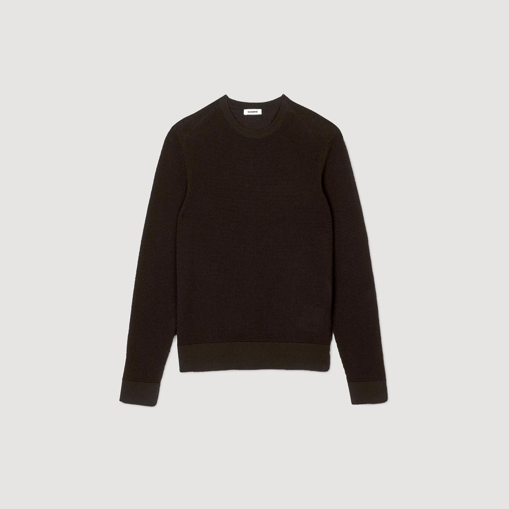 TEXTURED KNIT SWEATER - 6