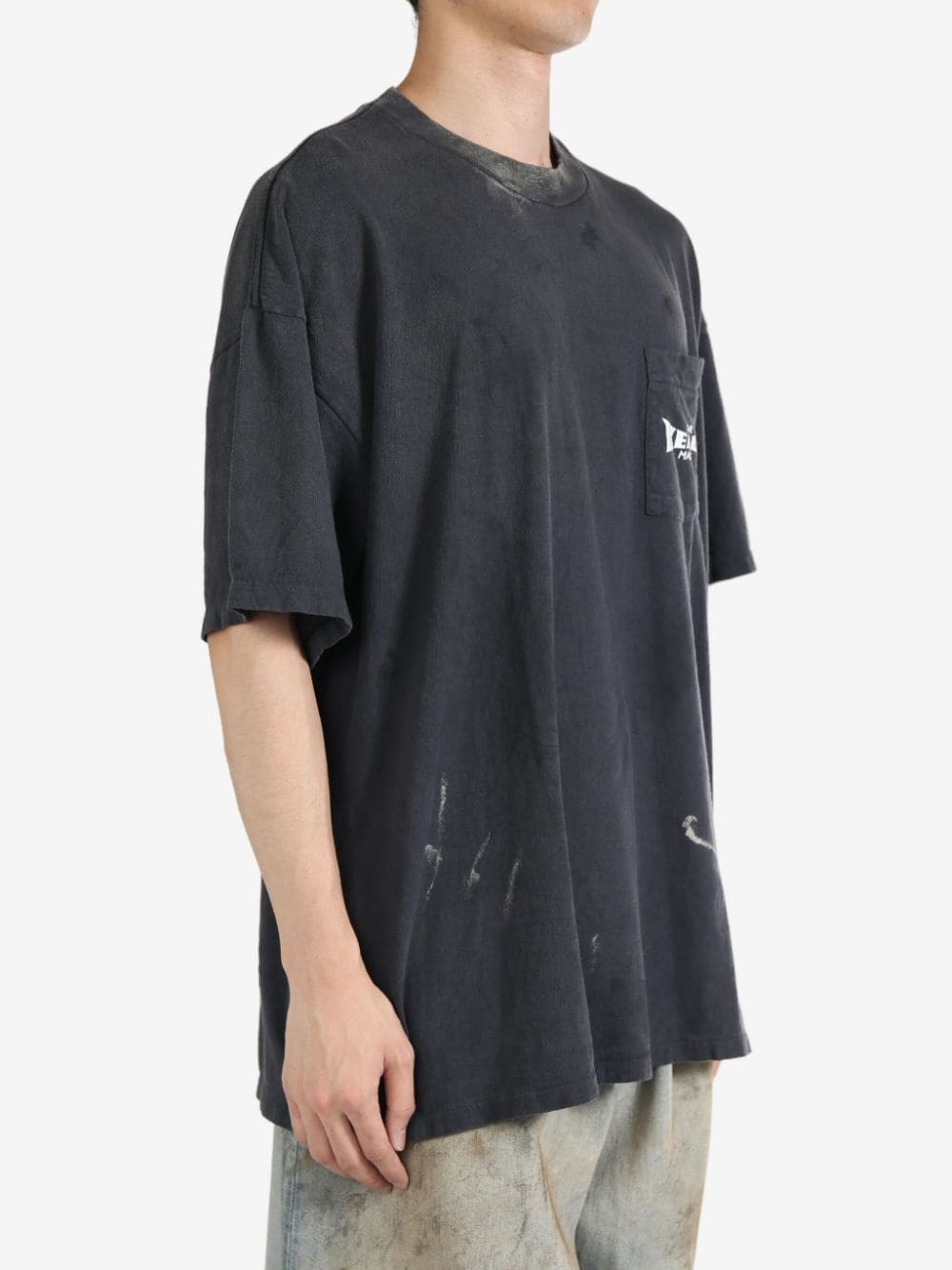 logo-print T-shirt - 3