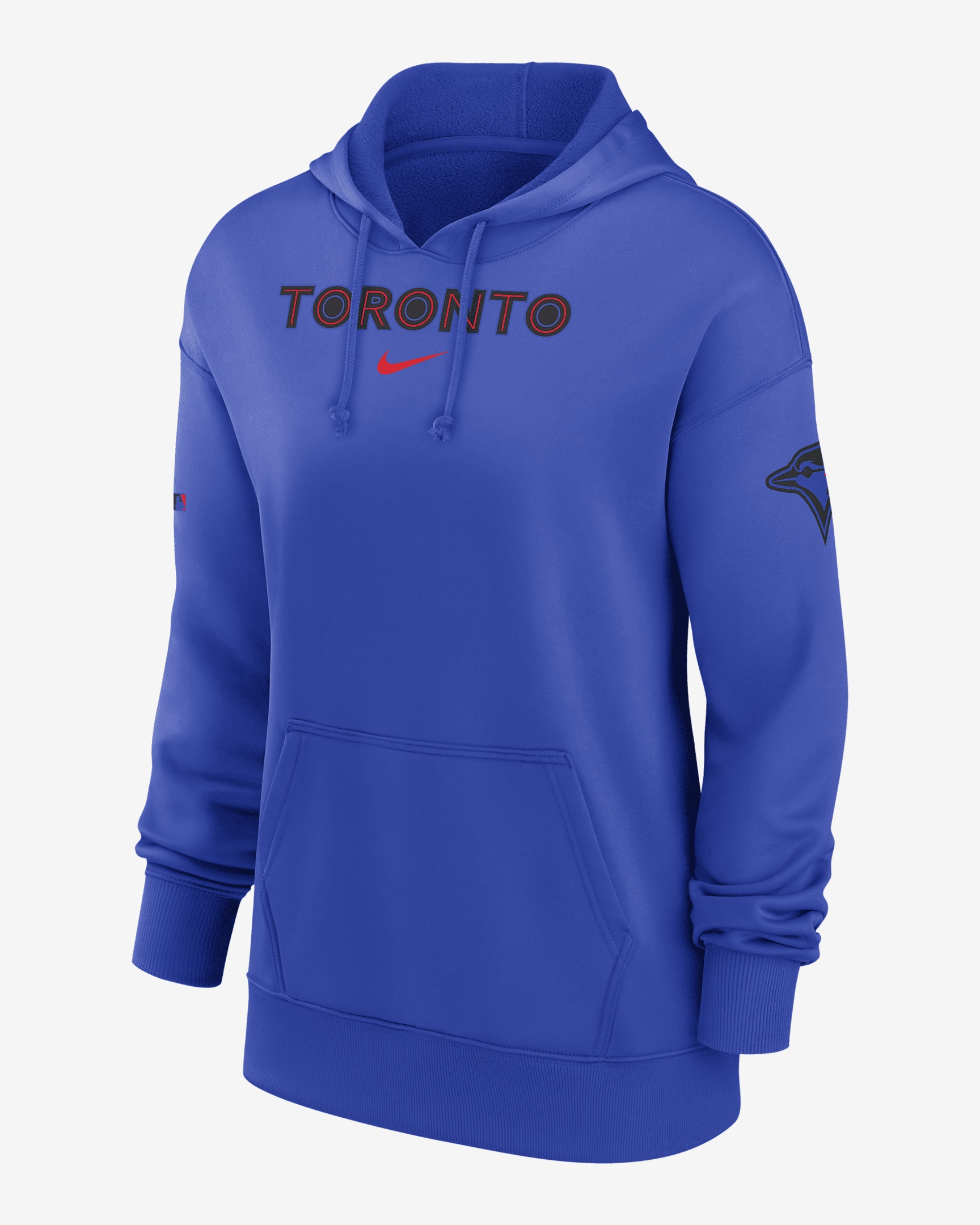 Toronto Blue Jays Authentic Collection City Connect Practice Nike Women's Dri-FIT MLB Pullover Hoodi - 1