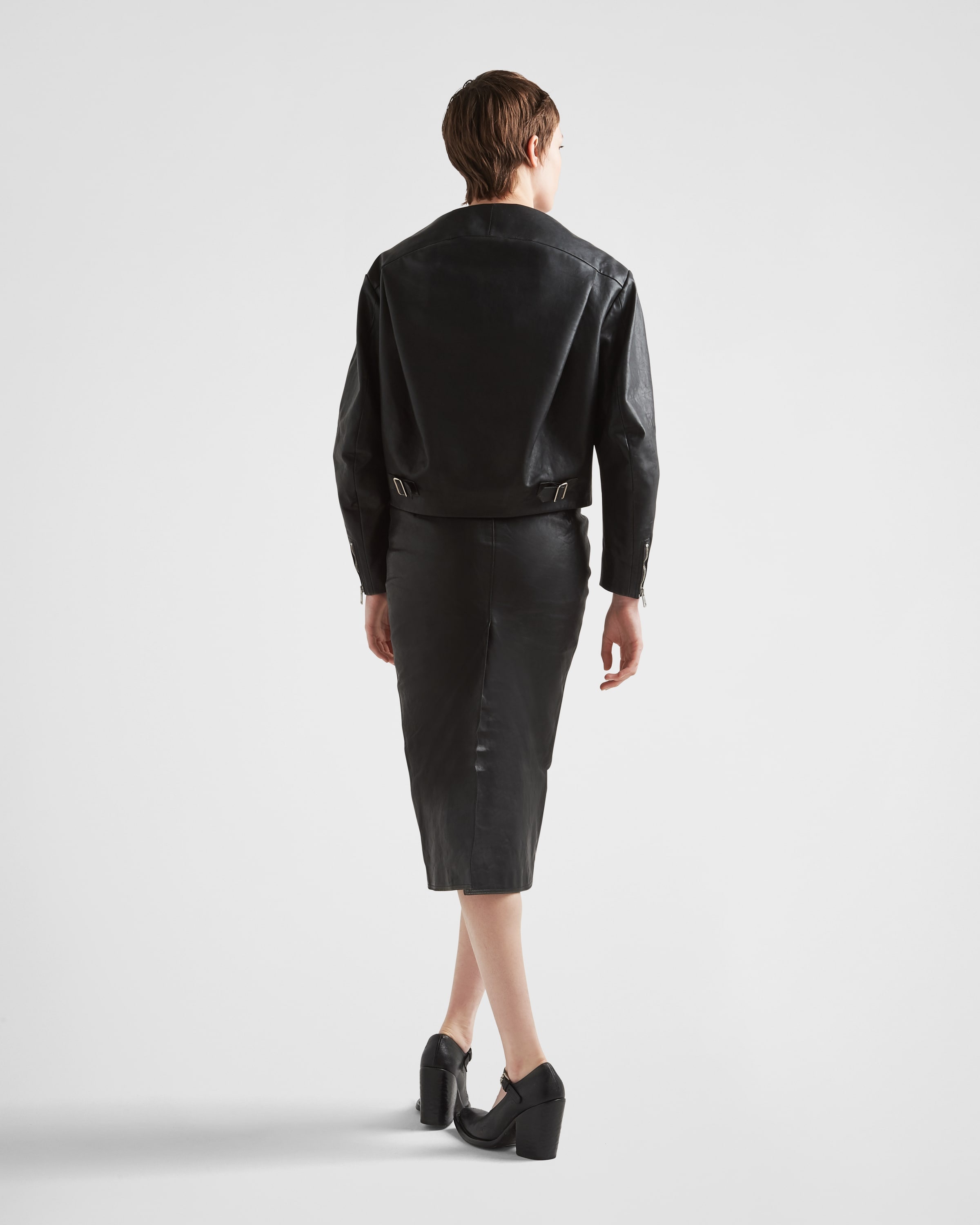 Leather skirt - 5