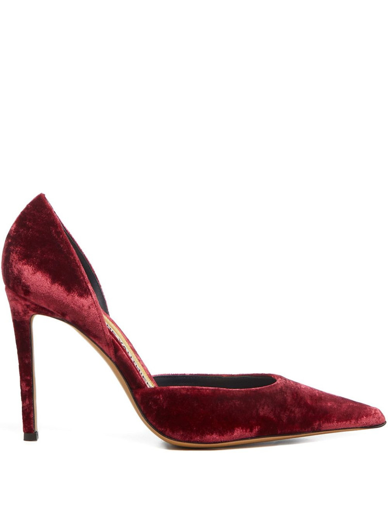 105mm pointed toe stiletto pumps 1