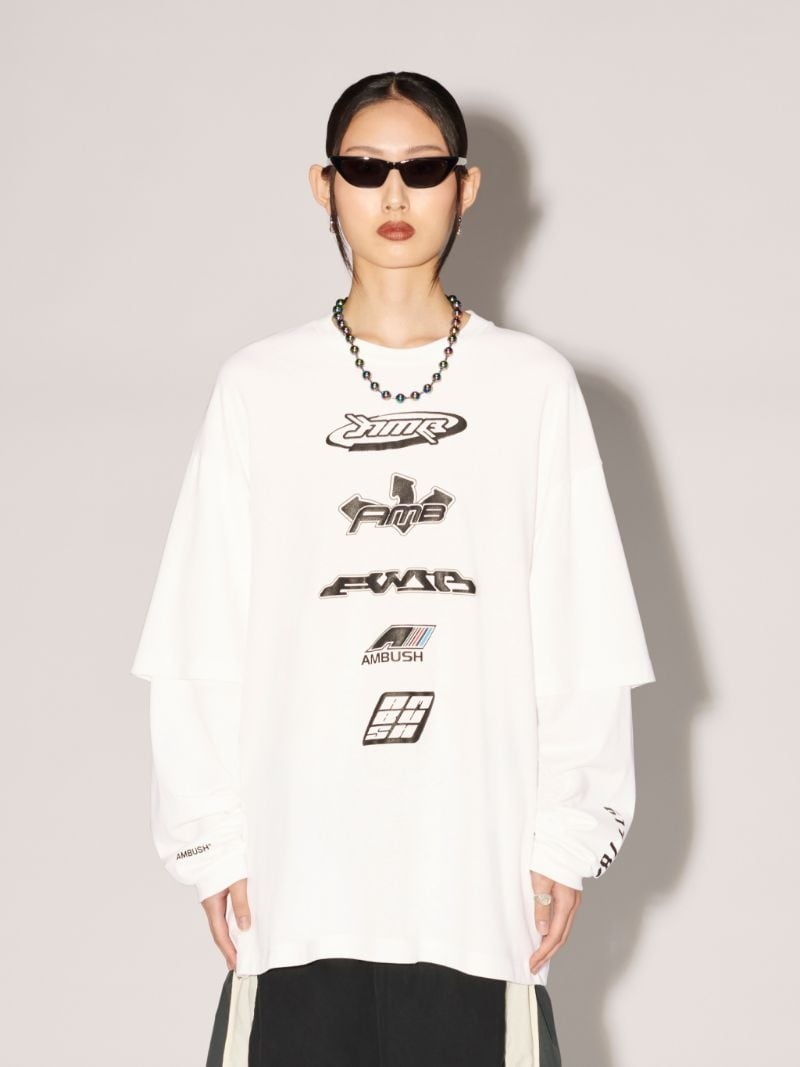 Ambush Mix Long Sleeve T-Shirt | REVERSIBLE