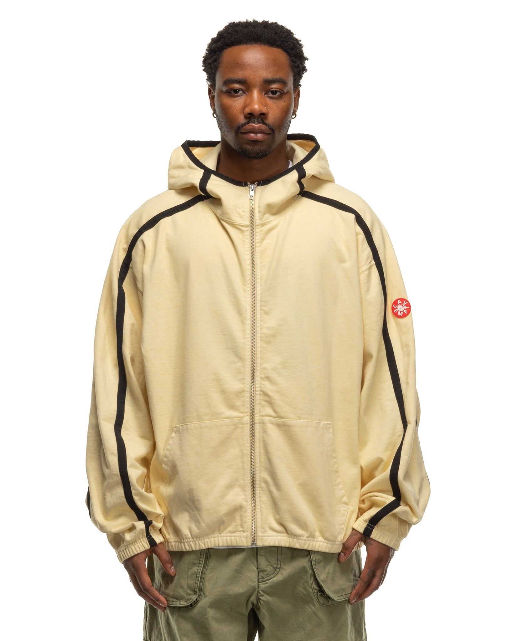 Cav Empt Overdye Taped Light Zip Hoody havenshop REVERSIBLE