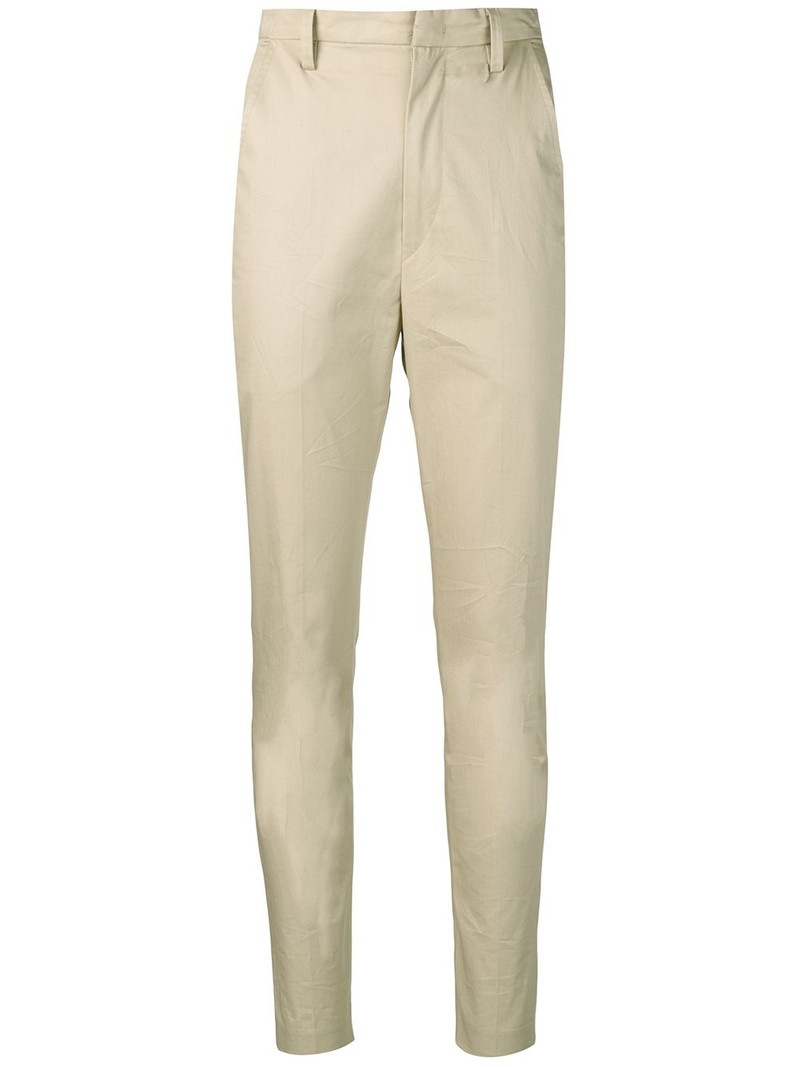 high-waisted tapered trousers 1