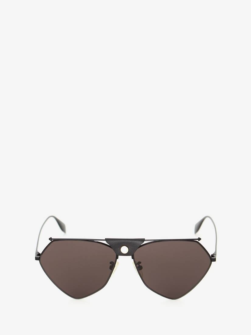 Top Piercing Sunglasses in Black/grey - 1