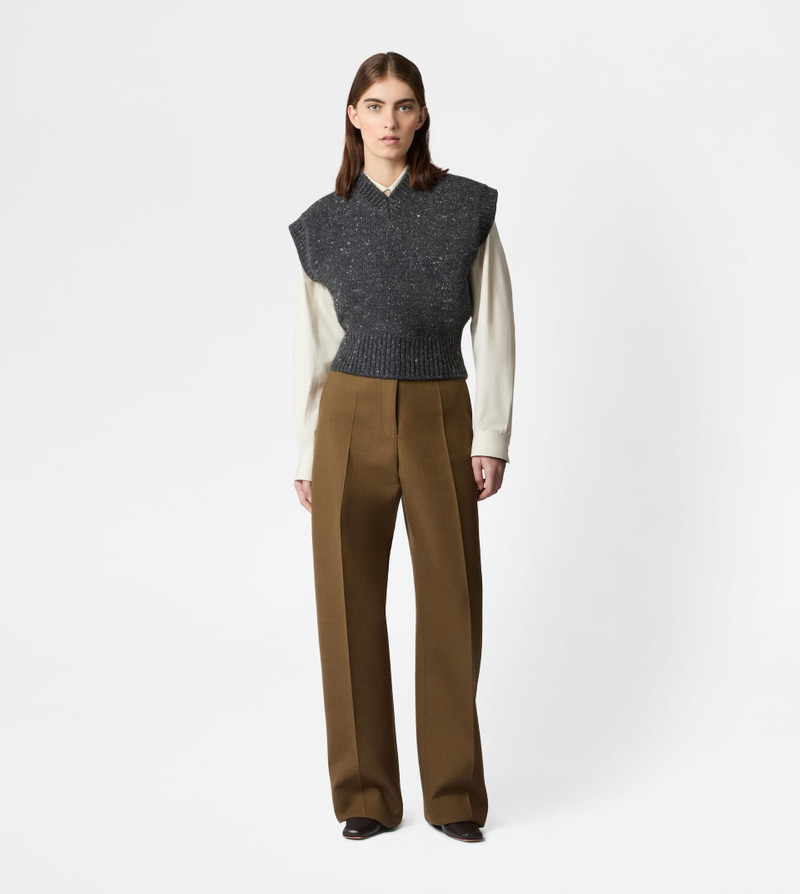 Tod's CASHMERE BLEND VEST - GREY outlook
