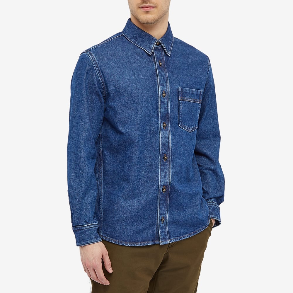 A.P.C. Cyril Denim Overshirt - 3