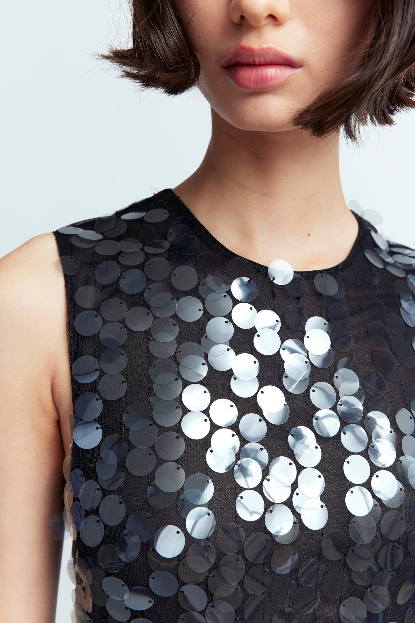 TOVIA MIDI DRESS IN SEQUIN - 2