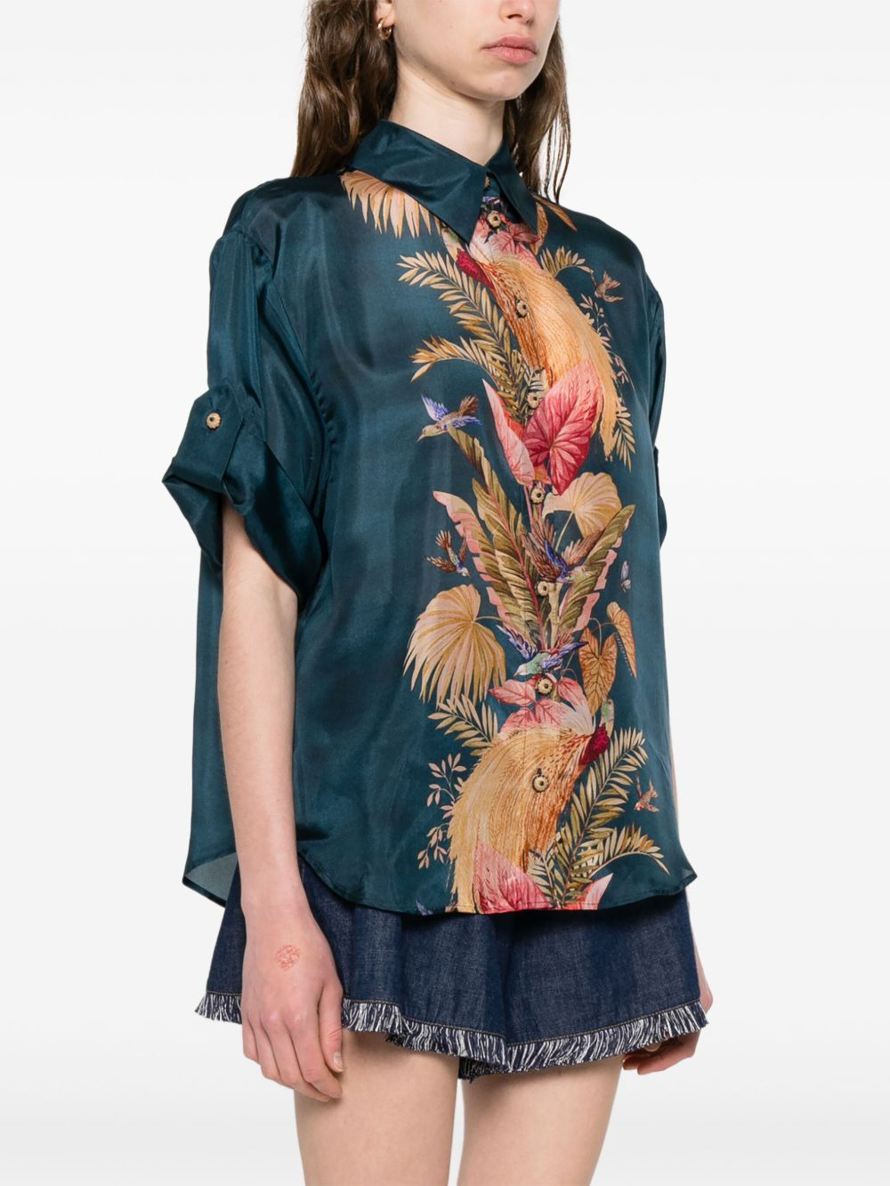 Zimmermann Ascension silk shirt - 4