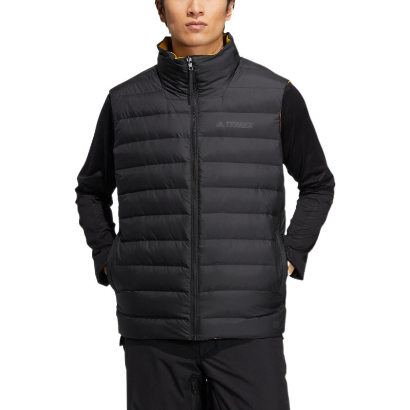 adidas adidas Terrex Reversible Down Vest 'Yellow Black' HN2022 outlook