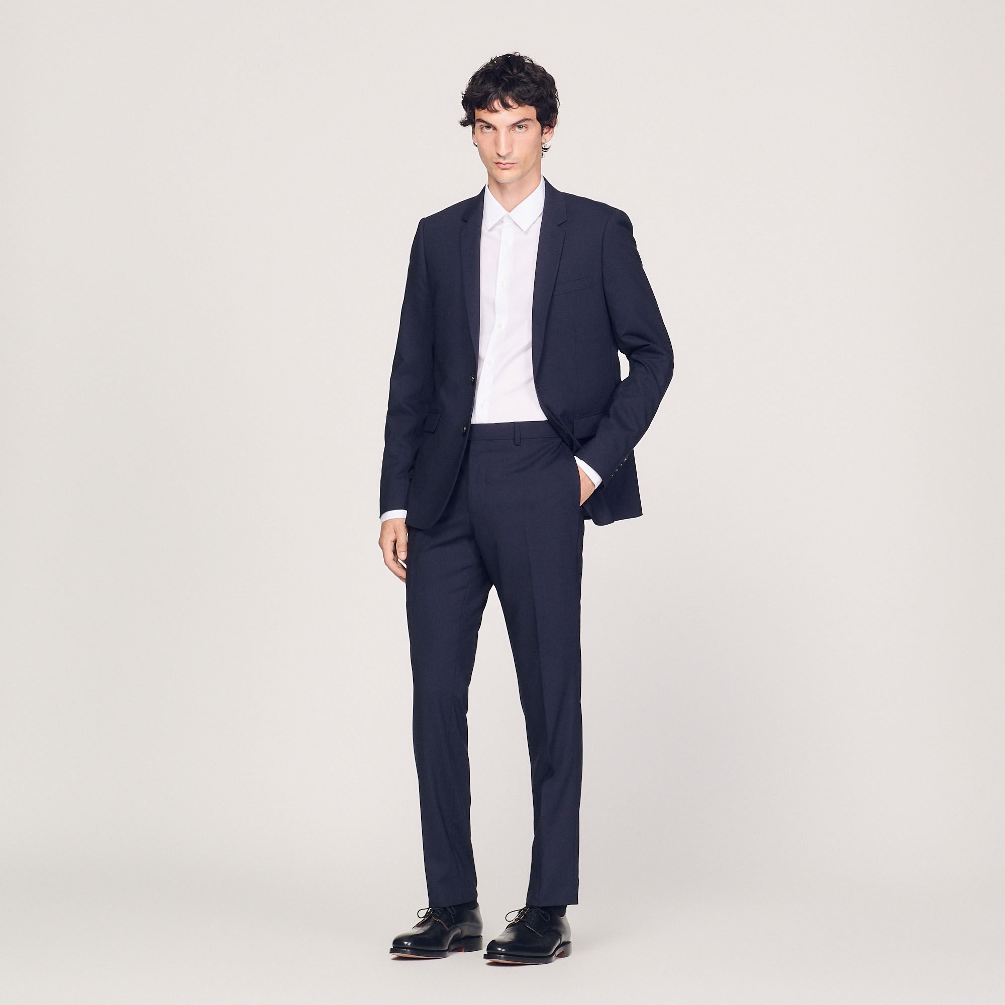 CLASSIC WOOL SUIT PANTS - 2