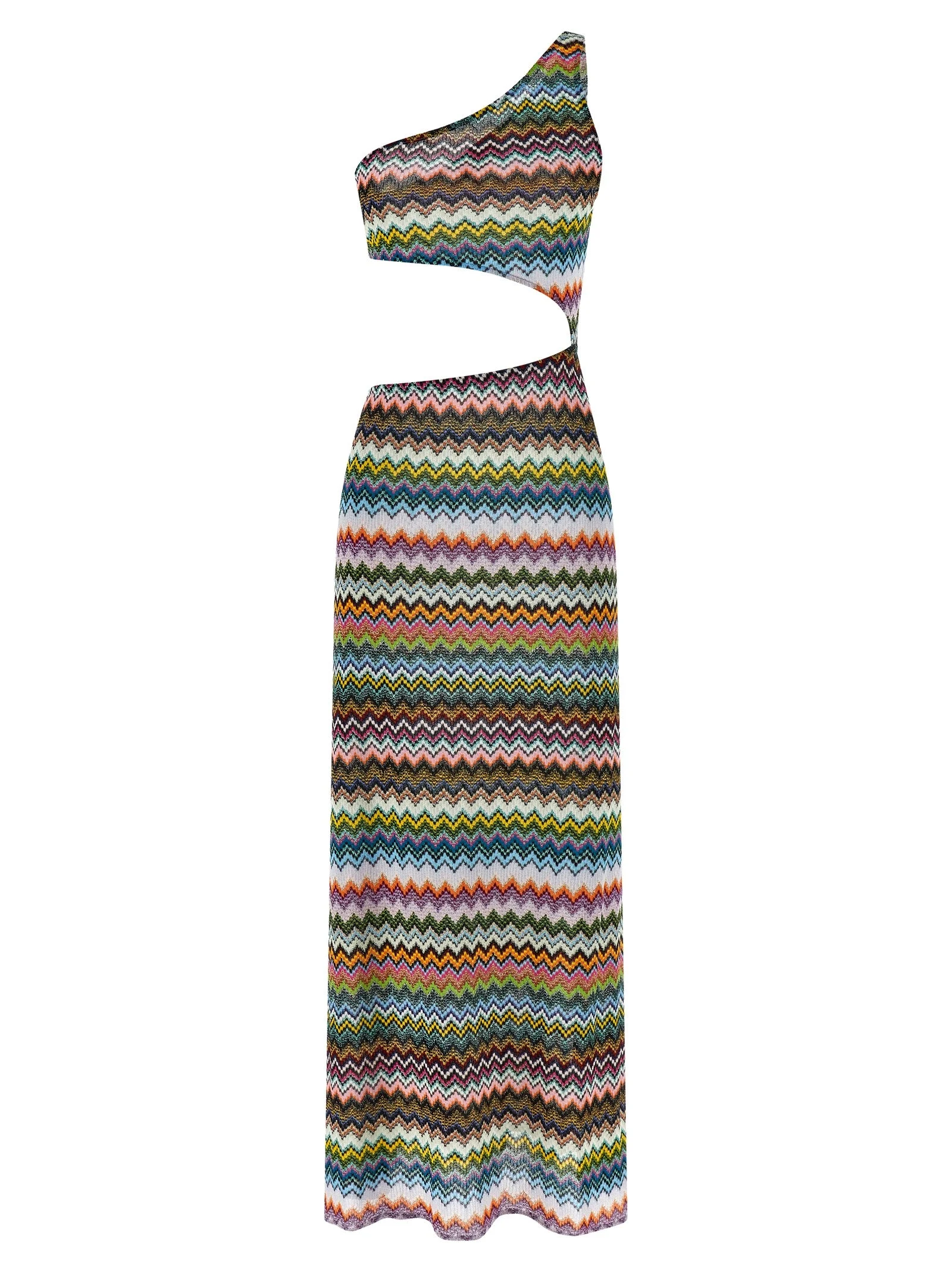 Knitted Swimwear Cover Up Dresses Multicolor - 1
