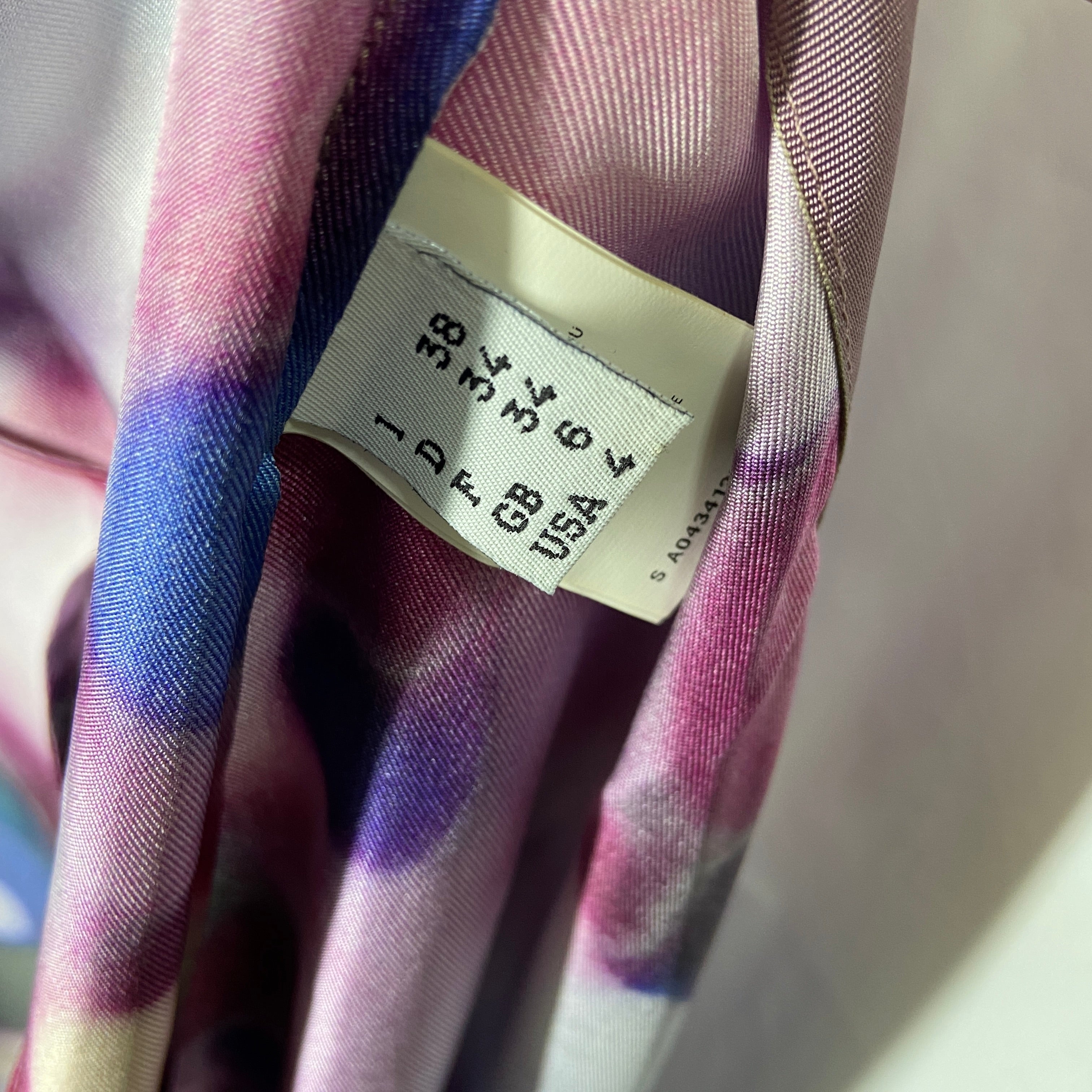 Jean paul gaultier backless purple sparkle lingerie silk wrap dress 38 - 7